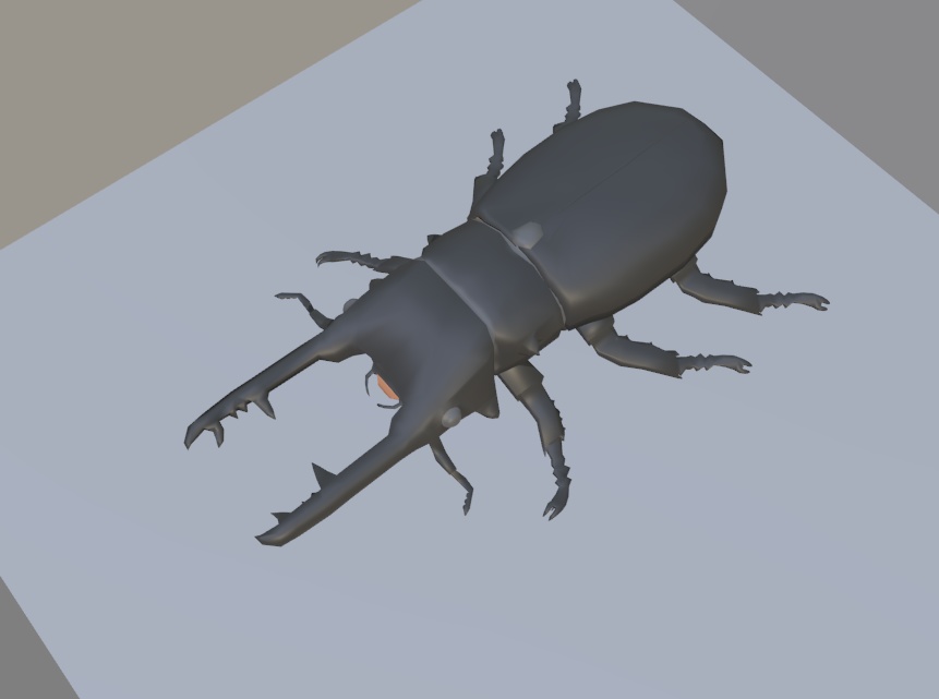 【VRChat】ギラファノコギリクワガタ【3Dモデル】