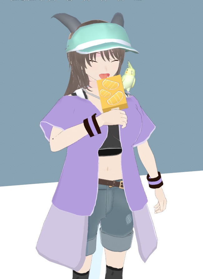 【VRChat】アイスのセット【3Dモデル】