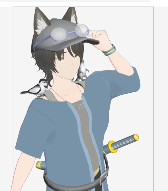 【VRChat】メガネ【3Dモデル】