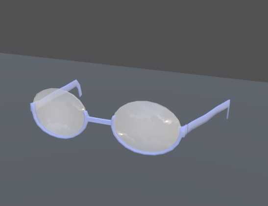 【VRChat】メガネ【3Dモデル】