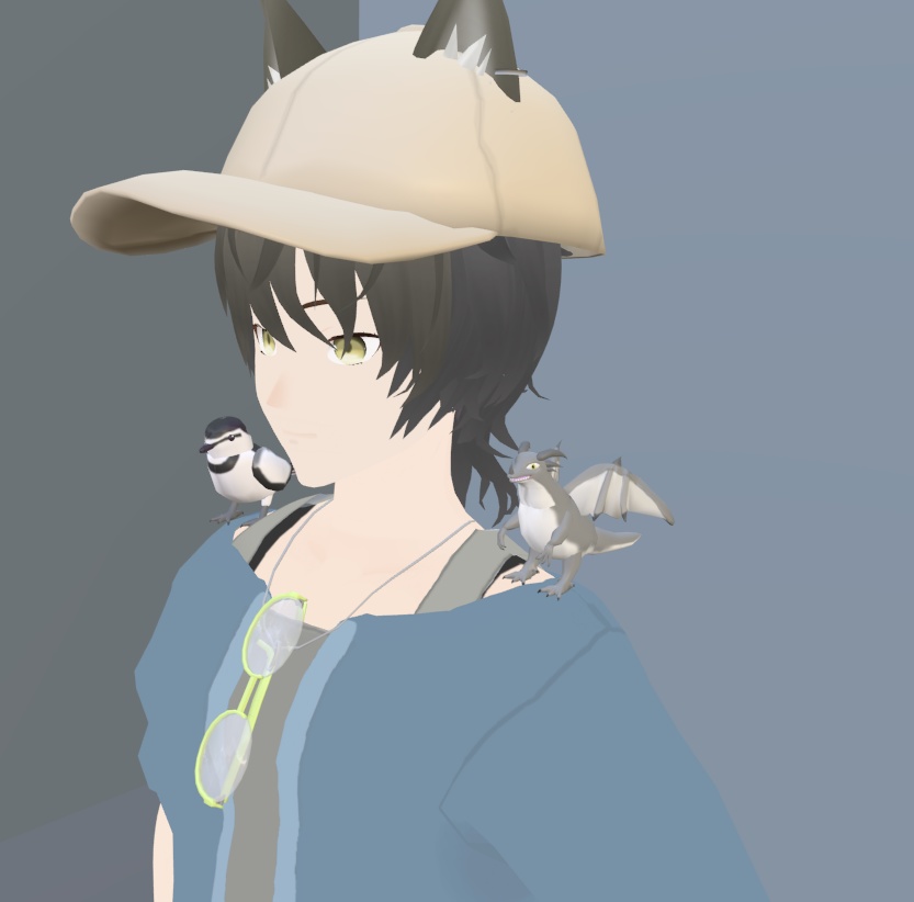 【VRChat】メガネ【3Dモデル】