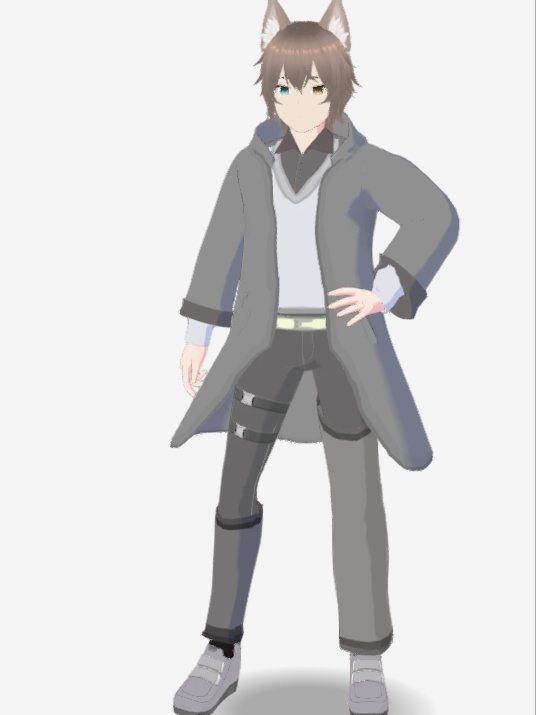 【VRoid製 アバター】トウヤ【3Dモデル】