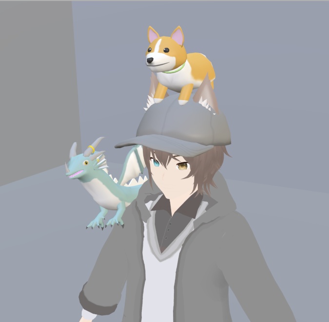 【VRChat】コーギー【3Dモデル】