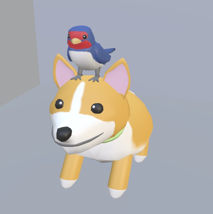 【VRChat】コーギー【3Dモデル】