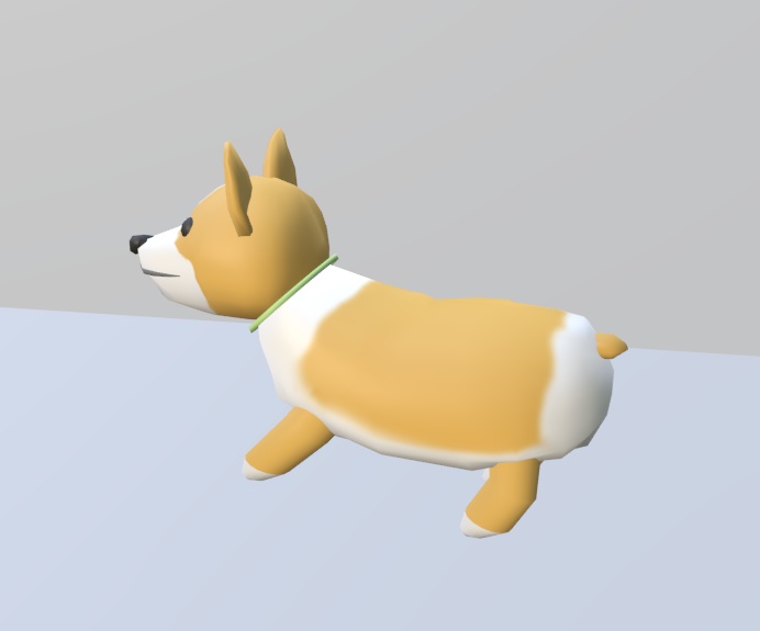 【VRChat】コーギー【3Dモデル】