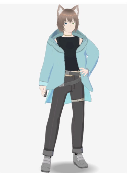 【VRoid製 アバター】ハルト【3Dモデル】