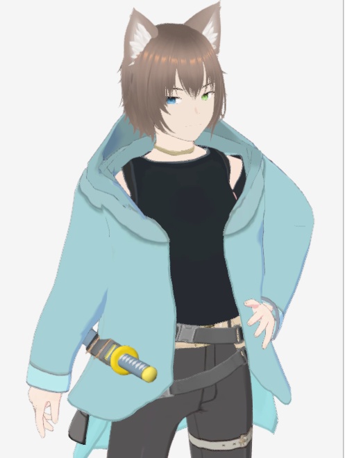 【VRoid製 アバター】ハルト【3Dモデル】