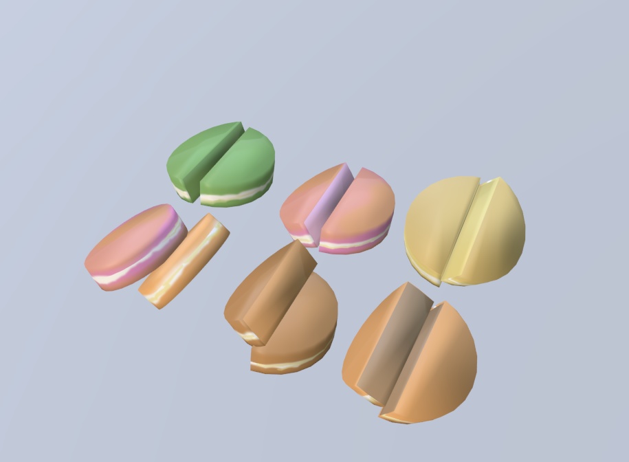 【VRChat】今川焼 (回転焼き?)(大判焼き?)【3Dモデル】