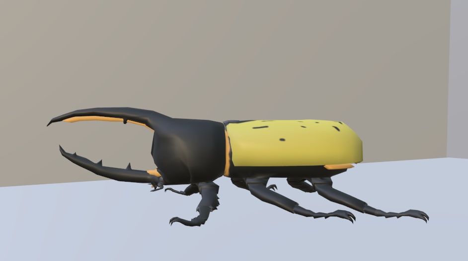 【VRChat】ヘラクレスオオカブト【3Dモデル】