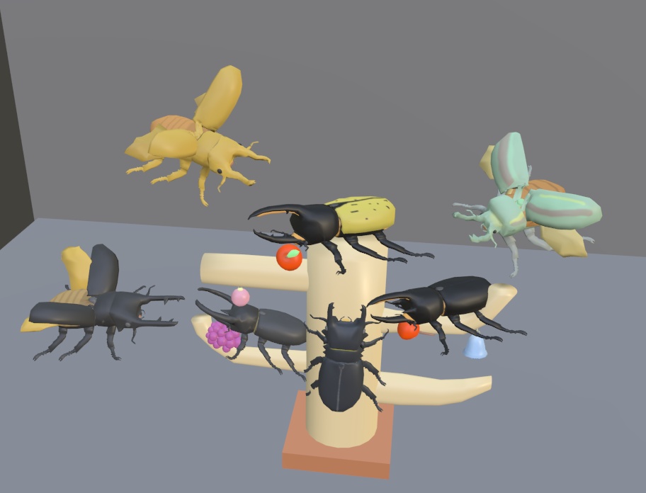 【VRChat】ヘラクレスオオカブト【3Dモデル】