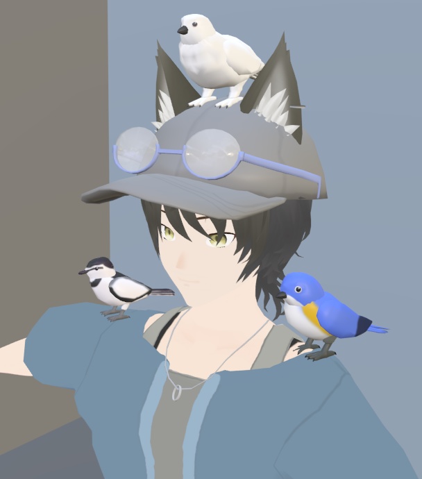 【VRChat】ライチョウ【3Dモデル】_97_