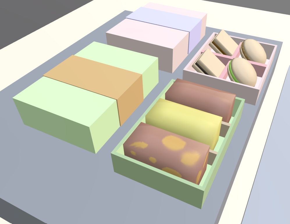 【VRChat】モナカ&ようかん(羊羹)セット【3Dモデル】_100_