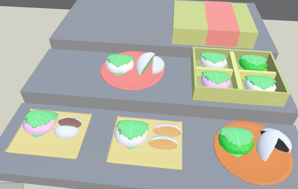 【VRChat】かしわ餅【3Dモデル】_101_