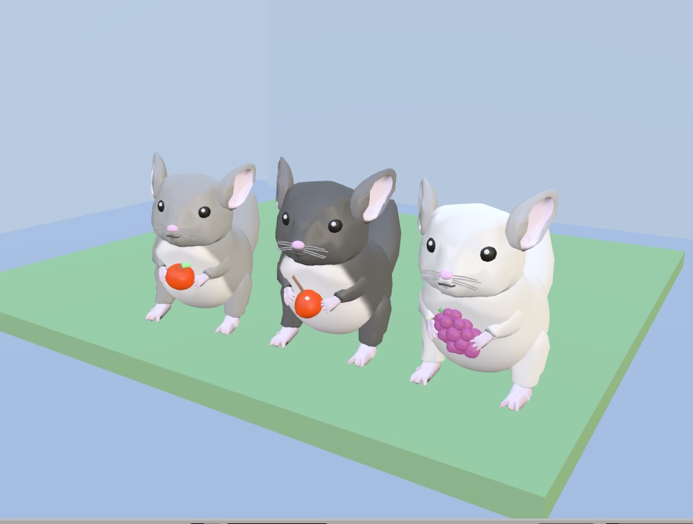 【VRChat】チンチラ【3Dモデル】_102_