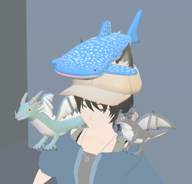 【VRChat】ジンベイザメ【3Dモデル】Vo._105_