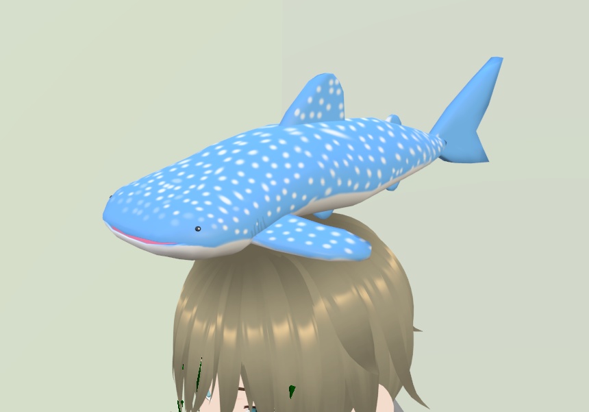 【VRChat】ジンベイザメ【3Dモデル】Vo._105_