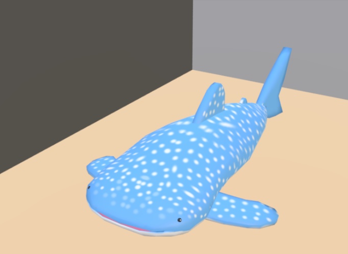 【VRChat】ジンベイザメ【3Dモデル】Vo._105_