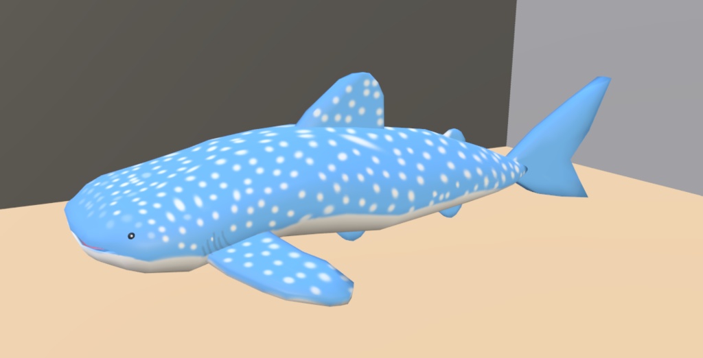 【VRChat】ジンベイザメ【3Dモデル】Vo._105_