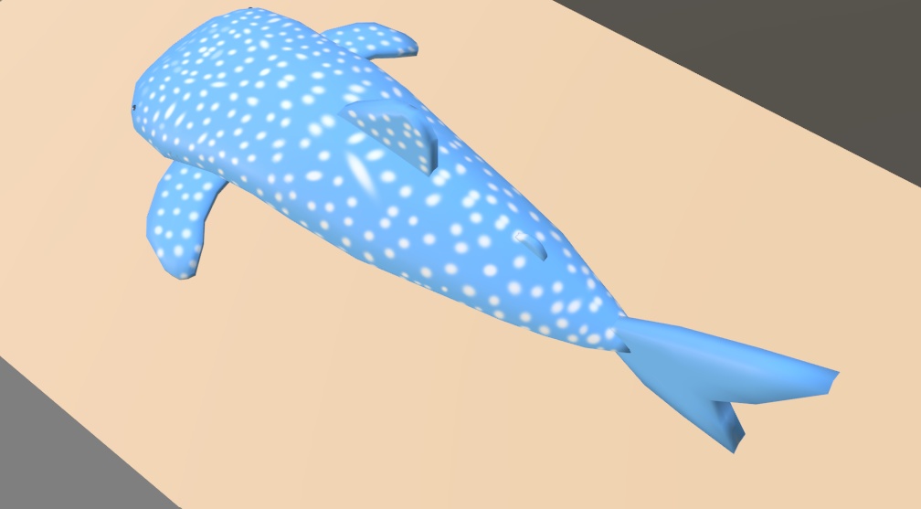 【VRChat】ジンベイザメ【3Dモデル】Vo._105_