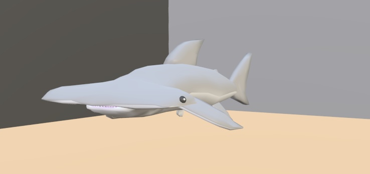 【VRChat】シュモクザメ【3Dモデル】Vo._106_
