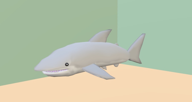 【VRChat】サメ (鮫)【3Dモデル】Vo._109_