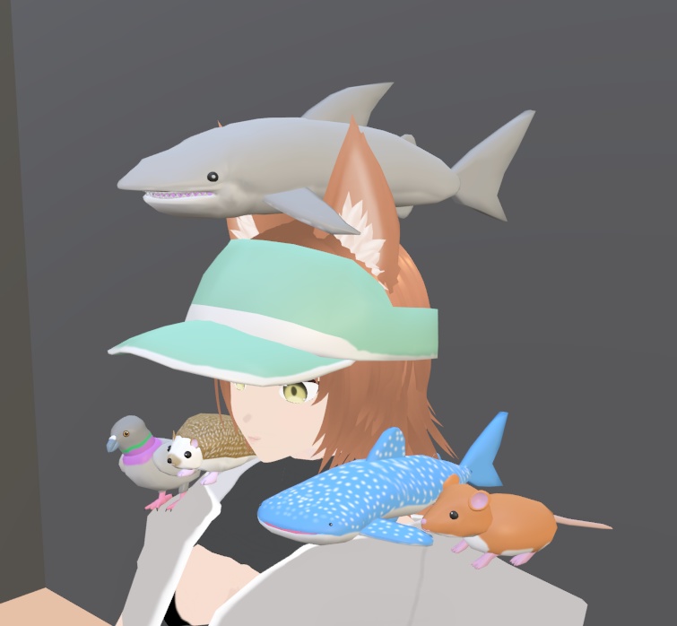 【VRChat】サメ (鮫)【3Dモデル】Vo._109_