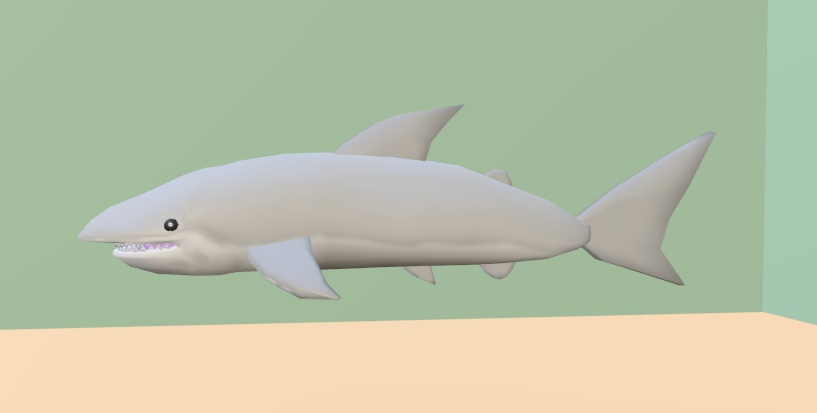 【VRChat】サメ (鮫)【3Dモデル】Vo._109_