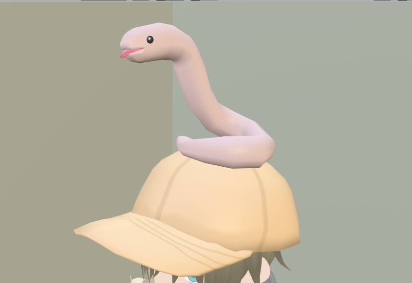 【VRChat】ヘビ 【3Dモデル】Vo._111_
