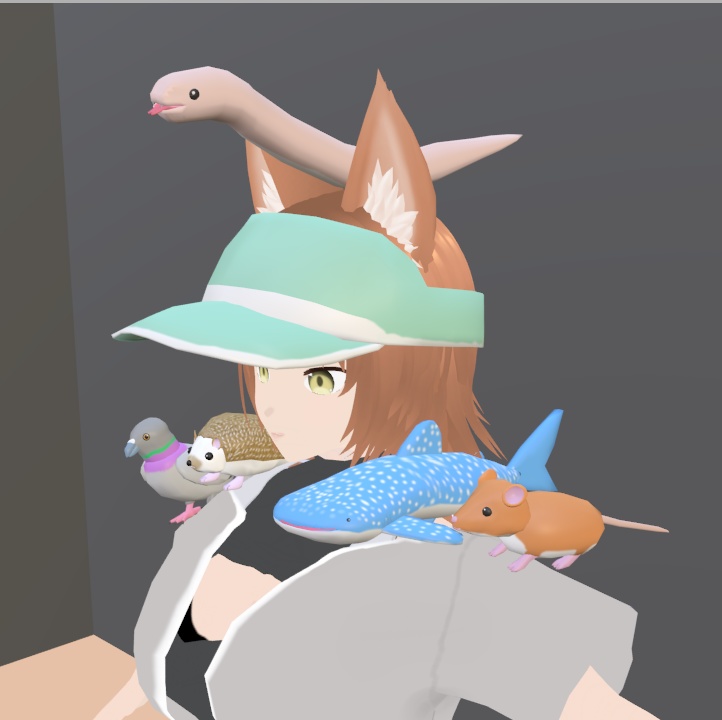 【VRChat】ヘビ 【3Dモデル】Vo._111_