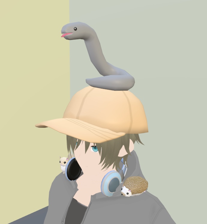 【VRChat】ヘビ 【3Dモデル】Vo._111_