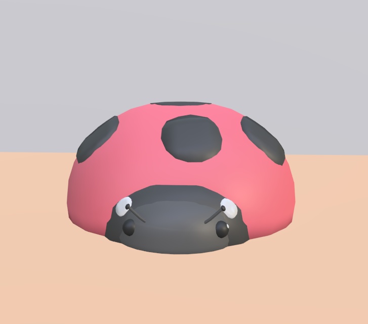 【VRChat】てんとう虫 【3Dモデル】Vo._114_