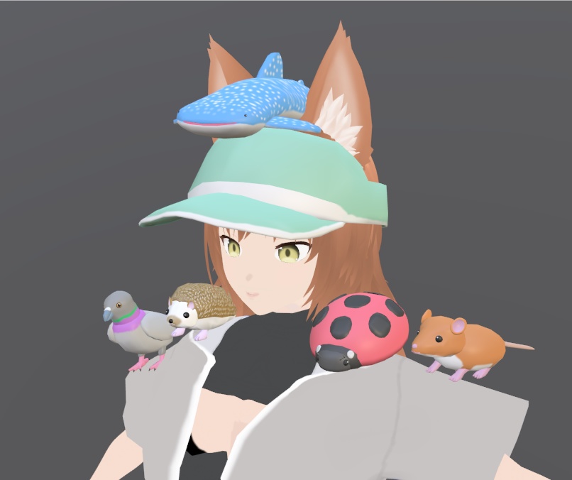 【VRChat】てんとう虫 【3Dモデル】Vo._114_