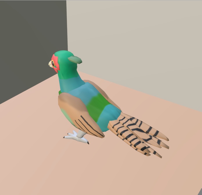 【VRChat】キジ【3Dモデル】Vo._115_