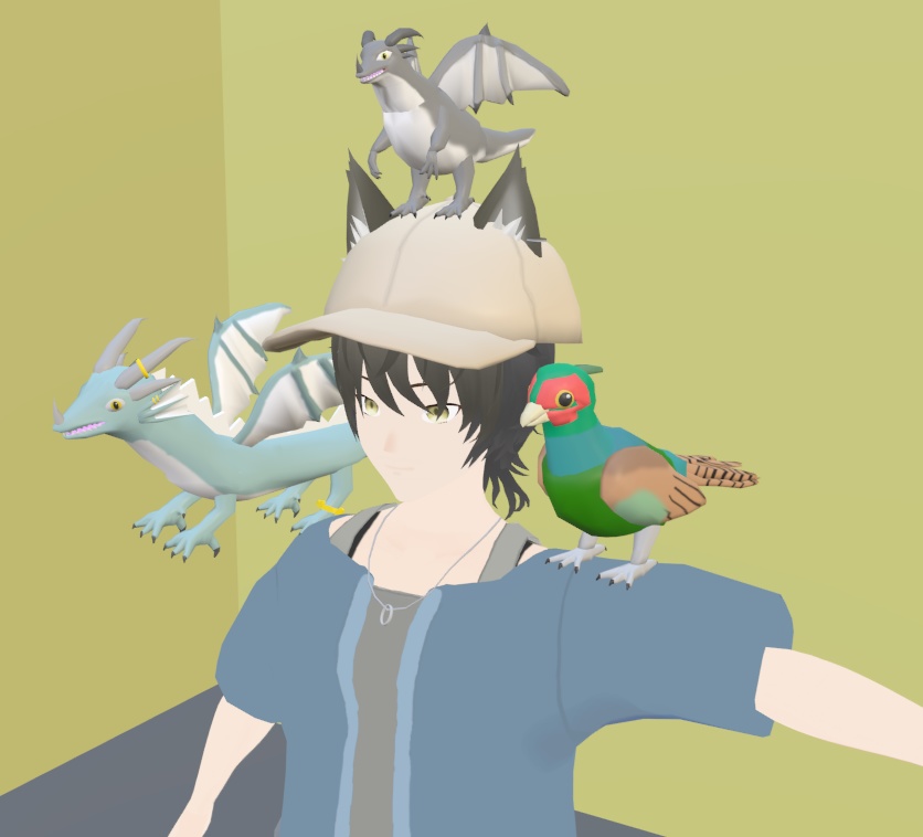 【VRChat】キジ【3Dモデル】Vo._115_