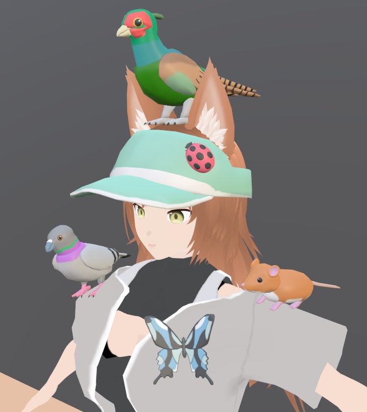 【VRChat】キジ【3Dモデル】Vo._115_