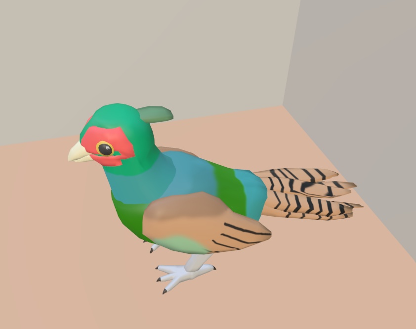 【VRChat】キジ【3Dモデル】Vo._115_