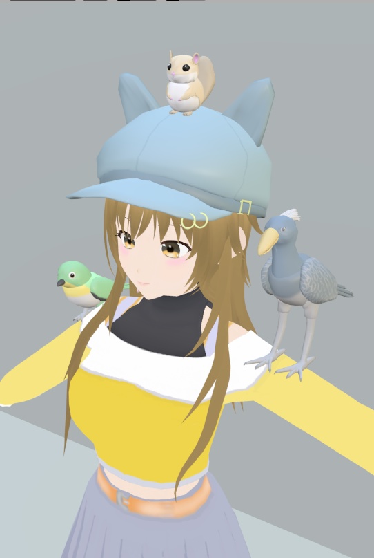 【VRChat】ハシビロコウ【3Dモデル】Vo._116_