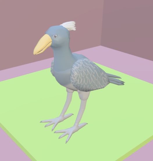 【VRChat】ハシビロコウ【3Dモデル】Vo._116_