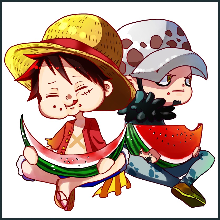 ルローちゃんスイカアクキー