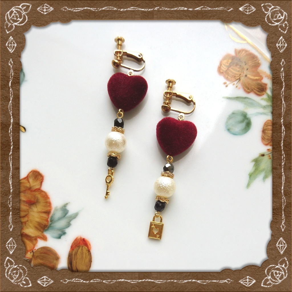 エース♥ケイト♦イメージイヤリング