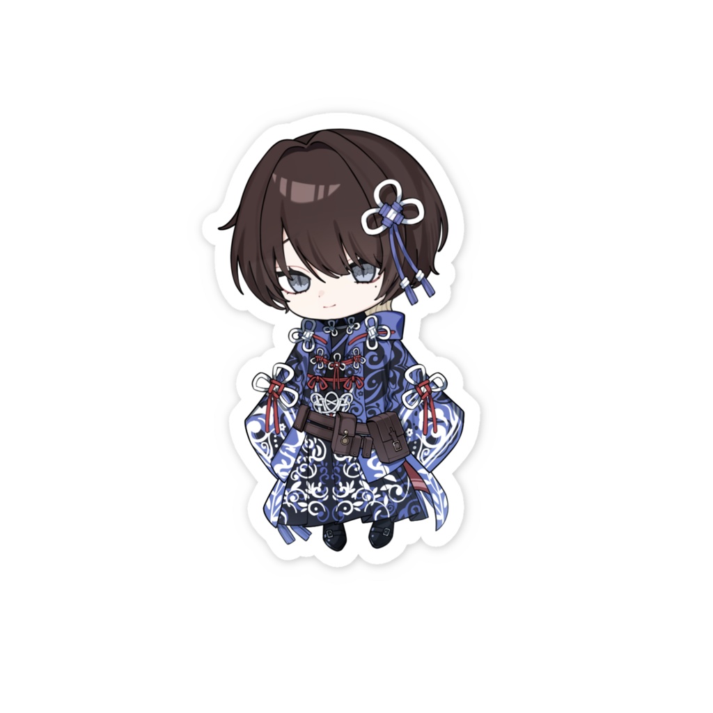 【常設】紐蓮ニマ ステッカー(ミニキャラVer.)