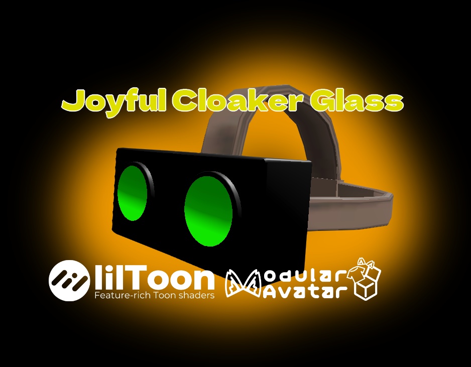 [MA] クローカーグラス Joyful Cloaker Glass
