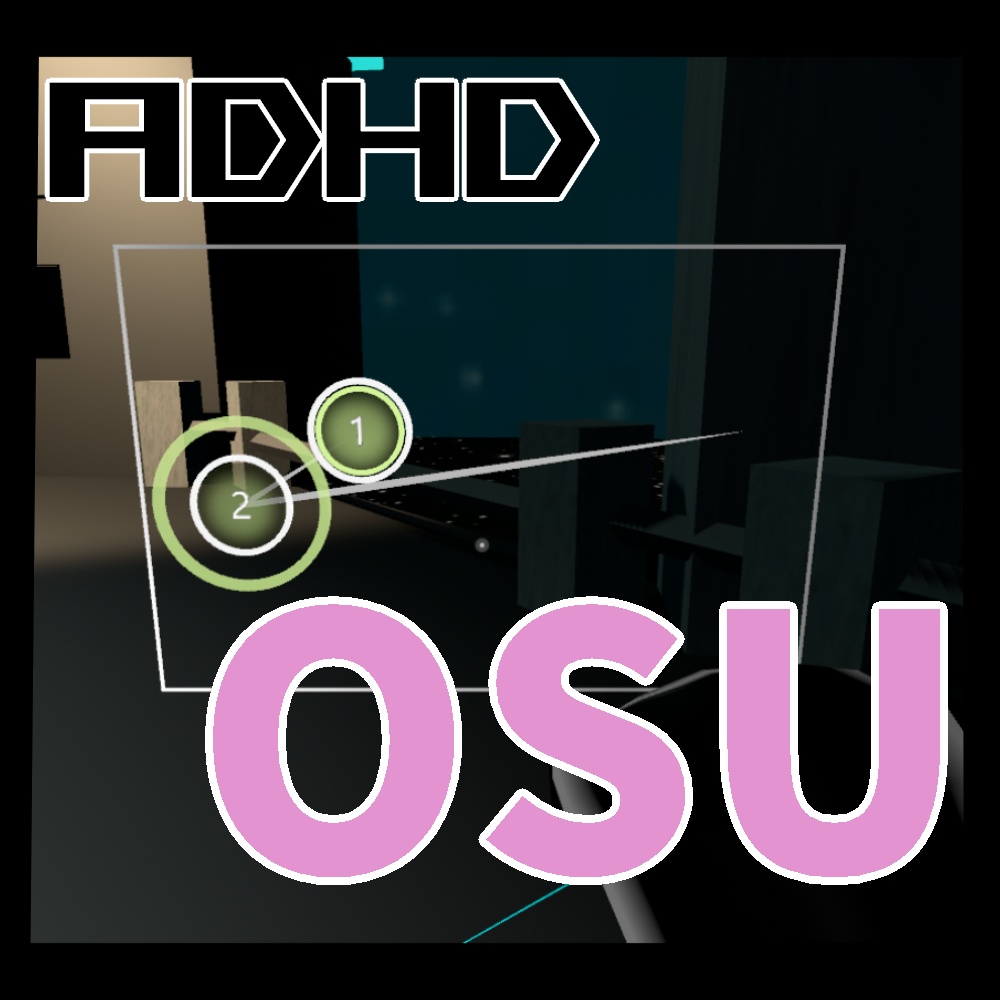 VRChat ADHD OSU avatar gimmick