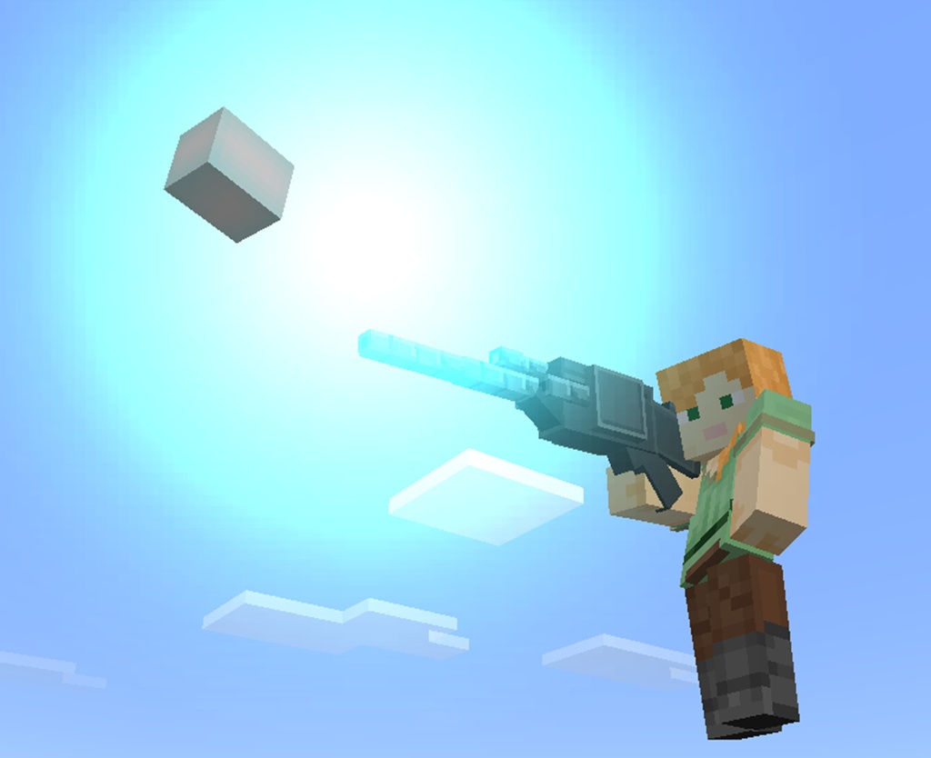 【Minecraft_Addon】Suguri_weapons
