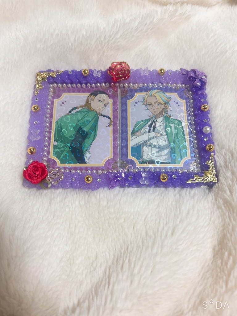 ホイップデコ トレカデコ トレカケース 東京リベンジャーズ 灰谷蘭 灰谷竜胆