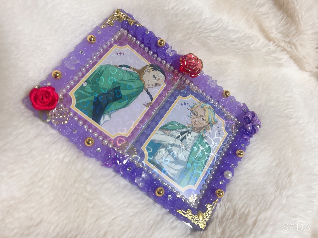 ホイップデコ トレカデコ トレカケース 東京リベンジャーズ 灰谷蘭 灰谷竜胆