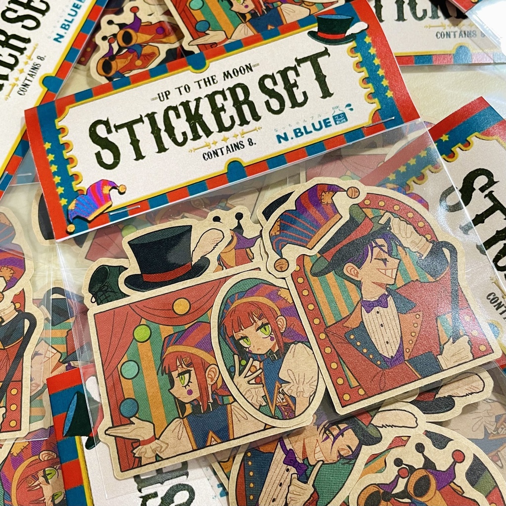 Up to the Moonステッカーセット