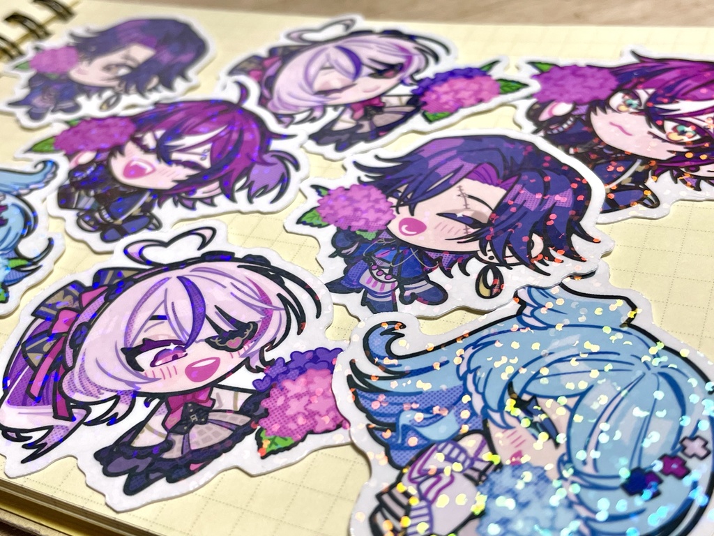 Hanairoステッカーセット