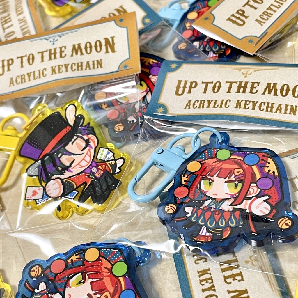 Up to the Moon アクリルキーホルダー