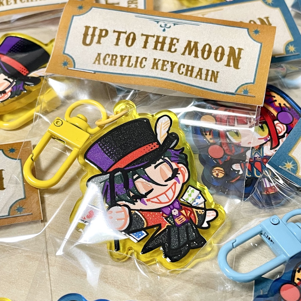 Up to the Moon アクリルキーホルダー